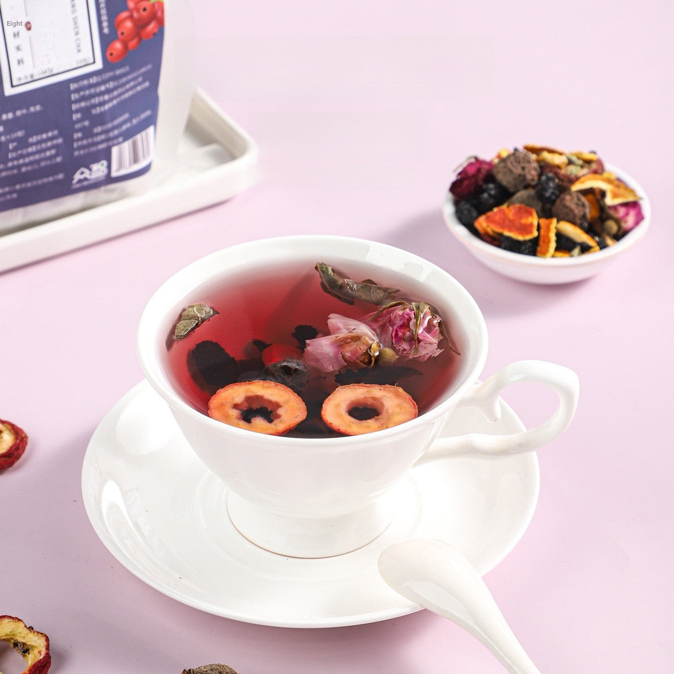 Black Plum Hawthorn Berry Weight Loss Vitality Tea