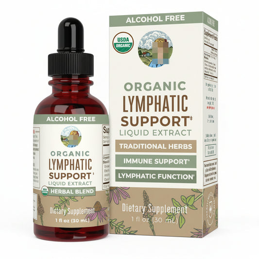 Lymphatic Support Cleansing Essence with Natural Herbs