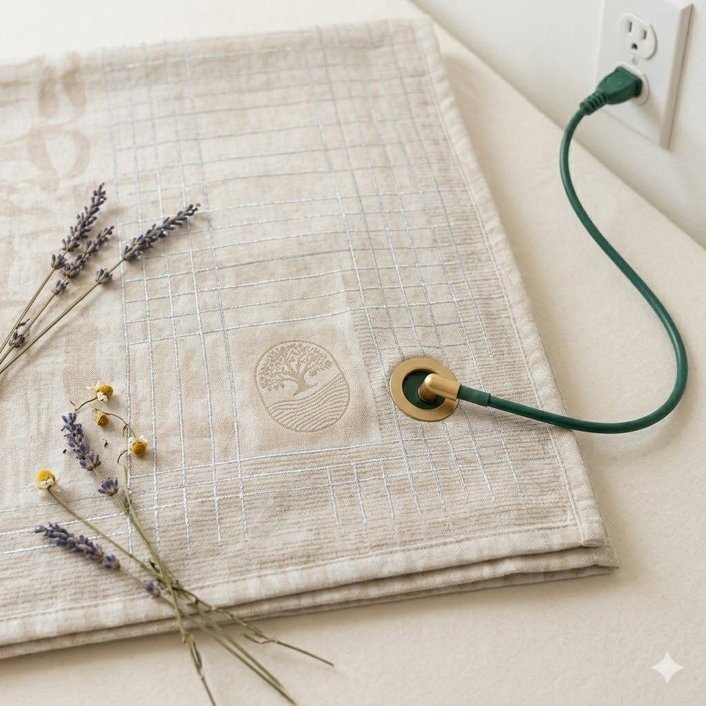 Grounding Sheet – Premium Organic Bedding for Nervous System Regulation, Enhanced Sleep and Vitality